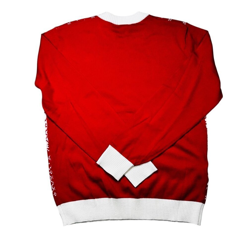 The Office Medium Dwight Christmas Sweater Ugly Work - Picture 2 of 4